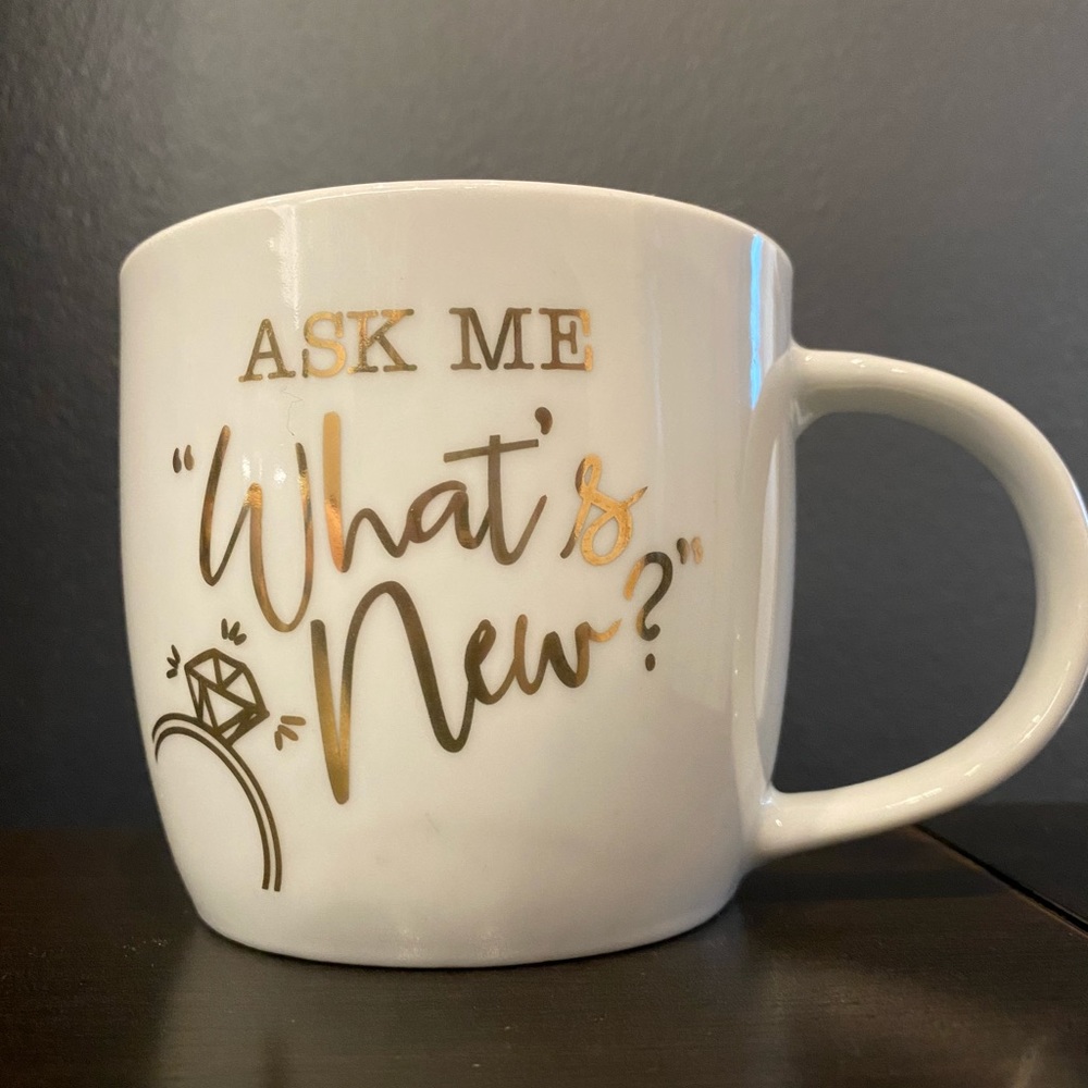 Engagement mug
